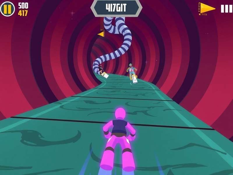 Rush Spiral Sprint Gameplay